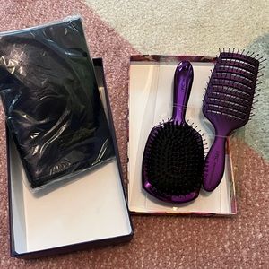 🆕 Bio Ionic Professional 3-Pc Brush Gift Set With Bag NIB